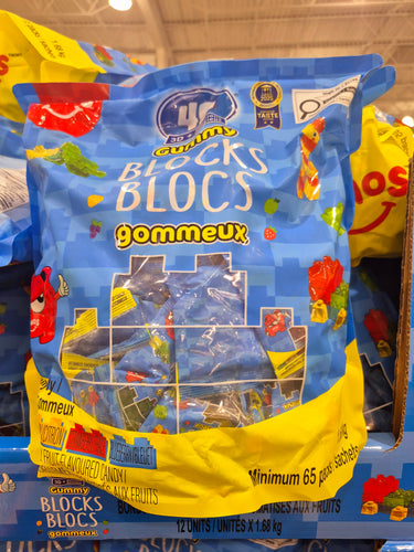 Amos 4D Gummy Blocks - 1 x 1.68 Kilos